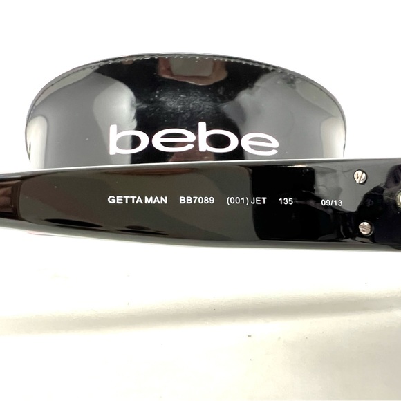 Bebe GETTA MAN BB7089 Jet Fashion 100% UV Sunglasses New Womens Eyewear 54[]16 - Picture 7 of 10